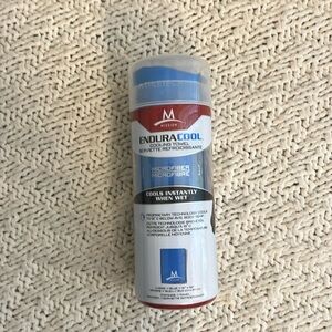 New! Mission Enduracool Cooling Towel Large Blue 12” X 33”